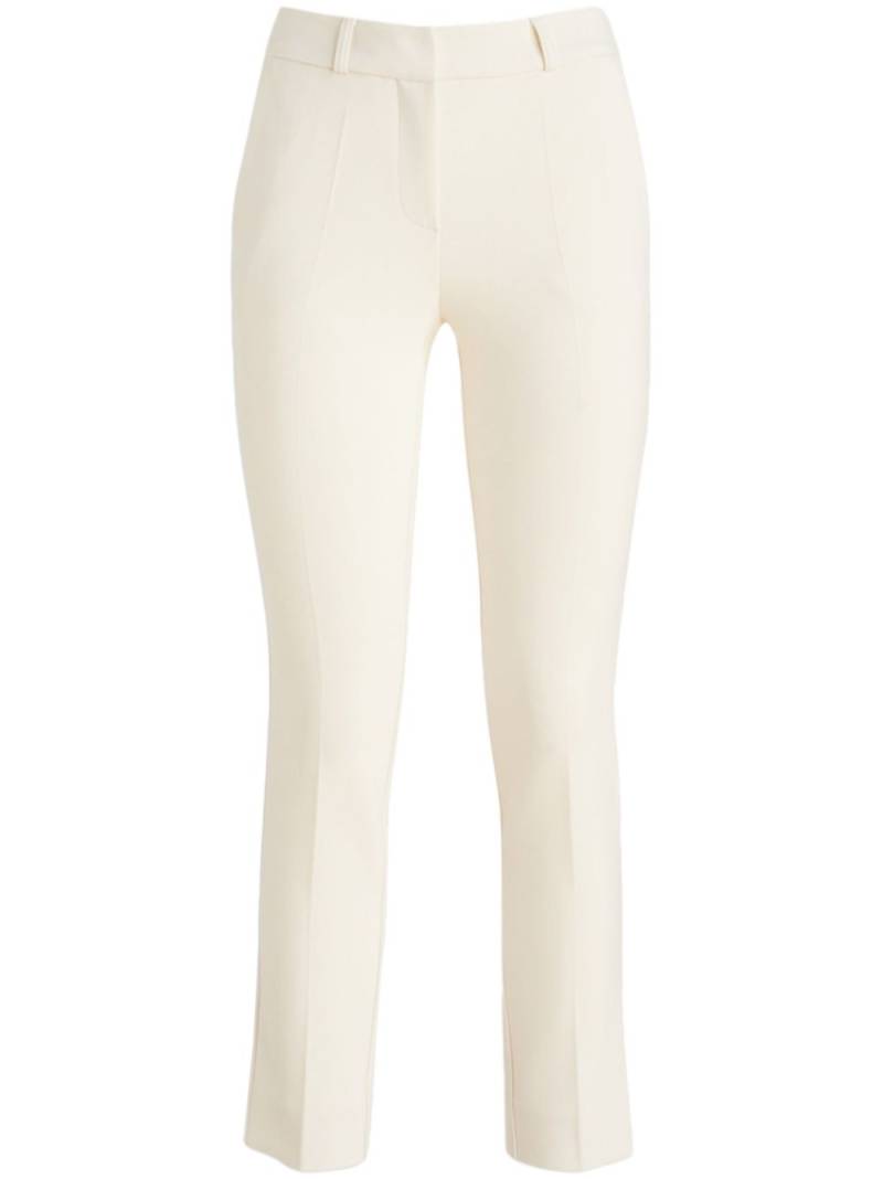 SIMONA CORSELLINI press-creased trousers - White von SIMONA CORSELLINI