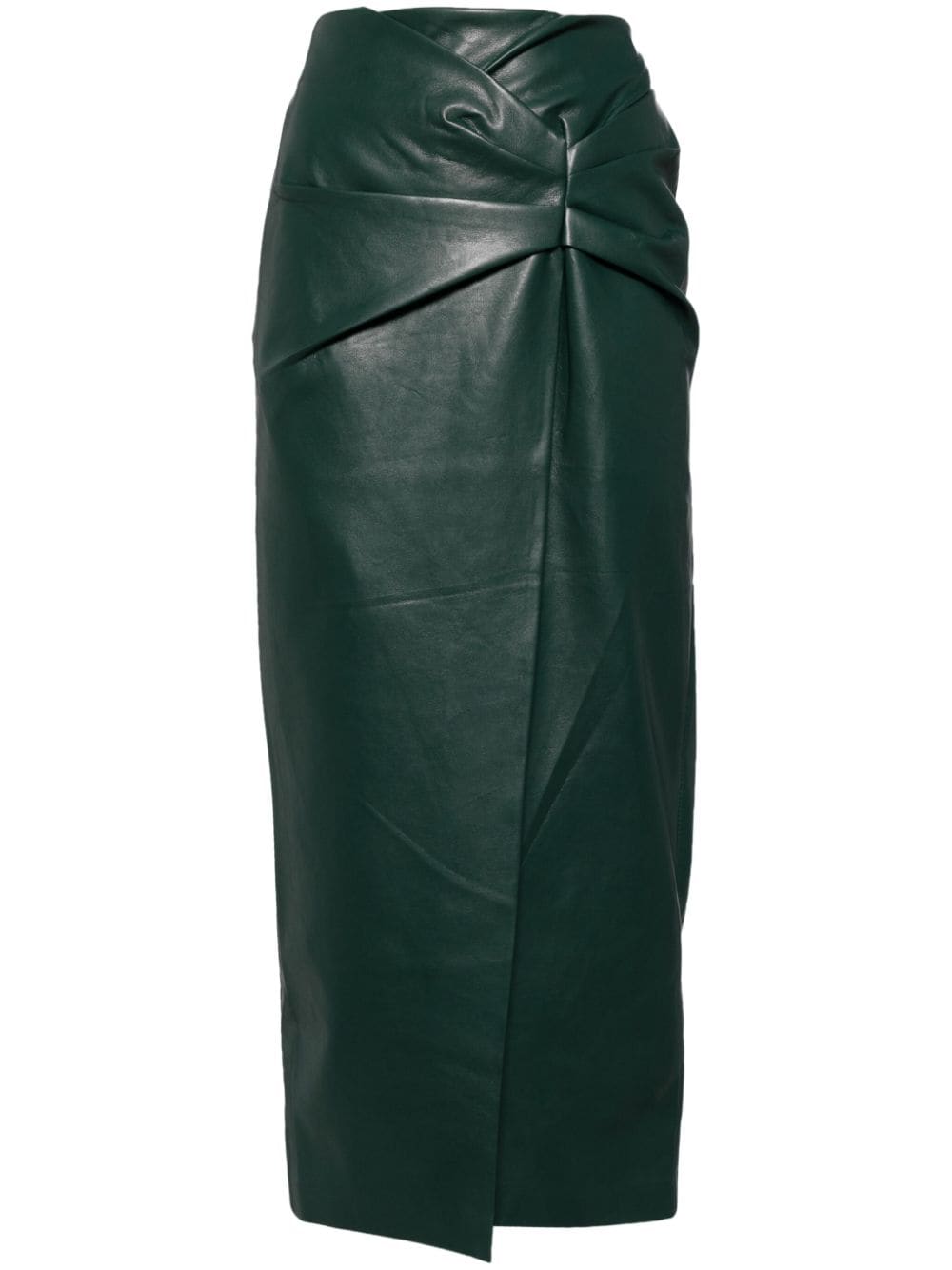 SIMONA CORSELLINI waist-knot skirt - Green von SIMONA CORSELLINI