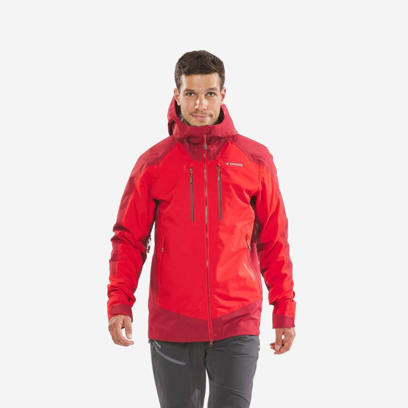 SIMOND - Jacke ALPINISM EVO, für Herren, Rot Bunt, Größe L von SIMOND