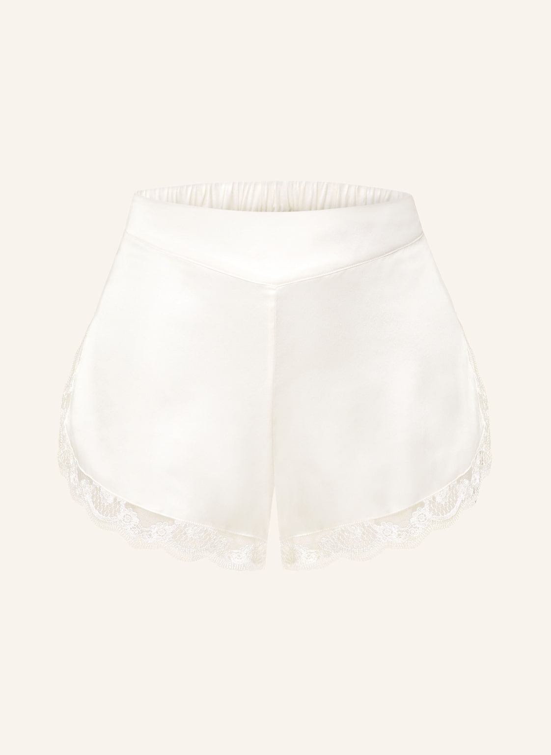 Simone Pérèle Schlafshorts Love Me Aus Seide beige von SIMONE PÉRÈLE