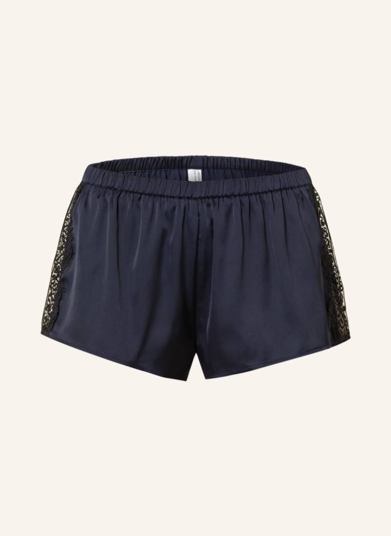 Simone Pérèle Schlafshorts Satin Secrets Aus Satin blau von SIMONE PÉRÈLE