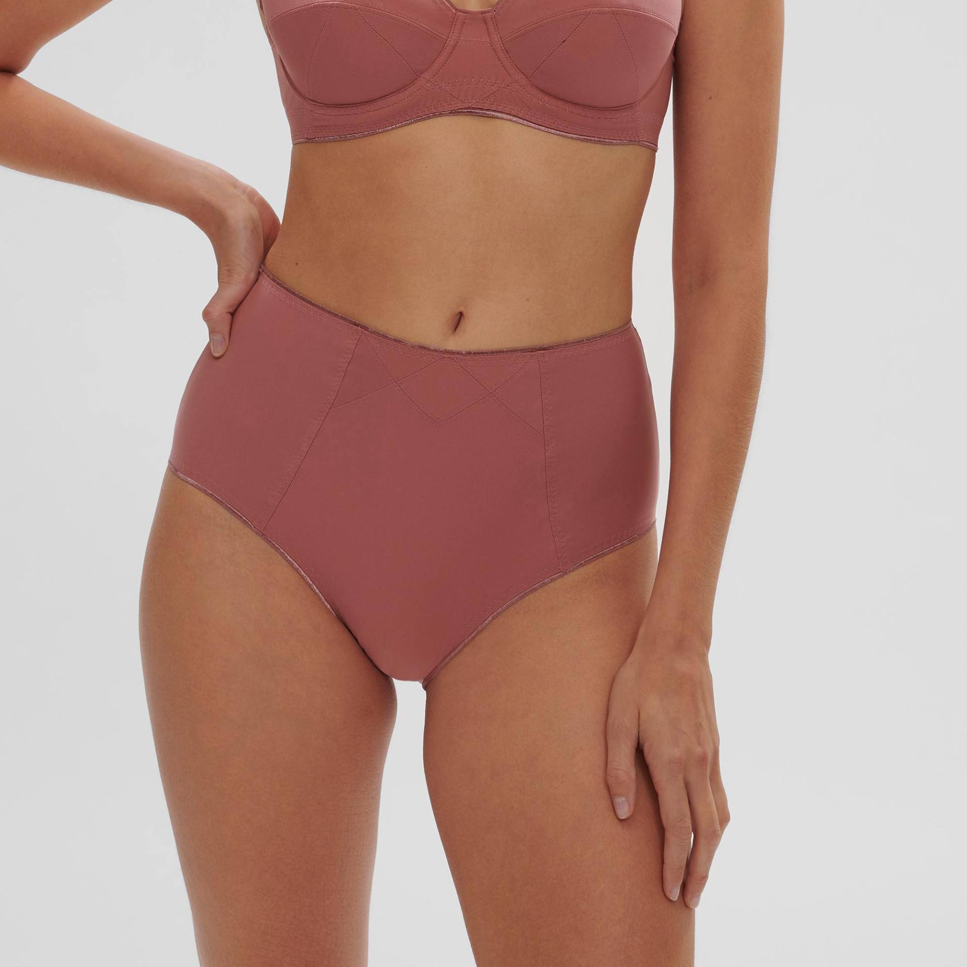 Slip Hohe Taille Damen Rosa  40 von SIMONE PERELE