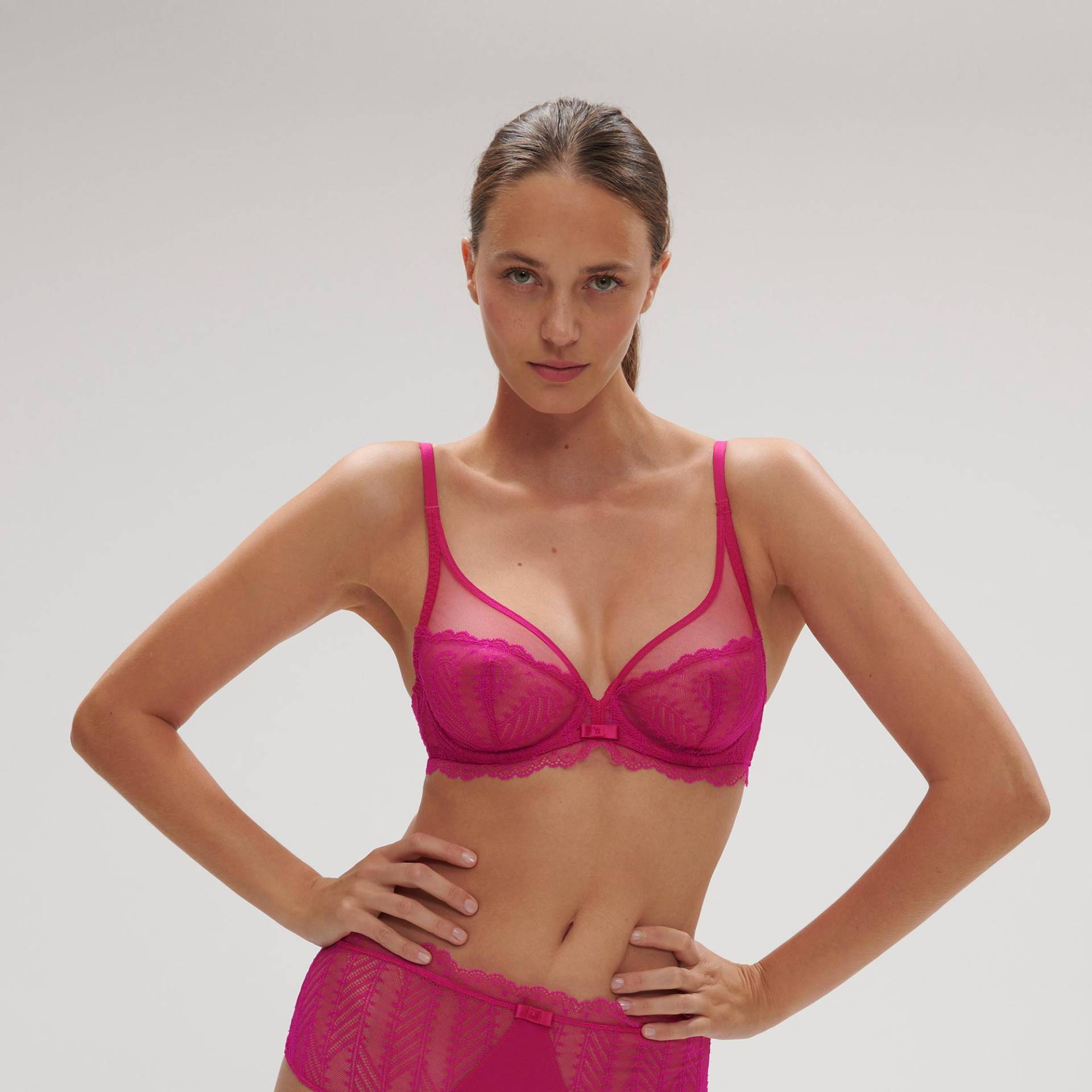 Triangel-bh, Mit Bügel Damen Rose  B/80 von SIMONE PERELE