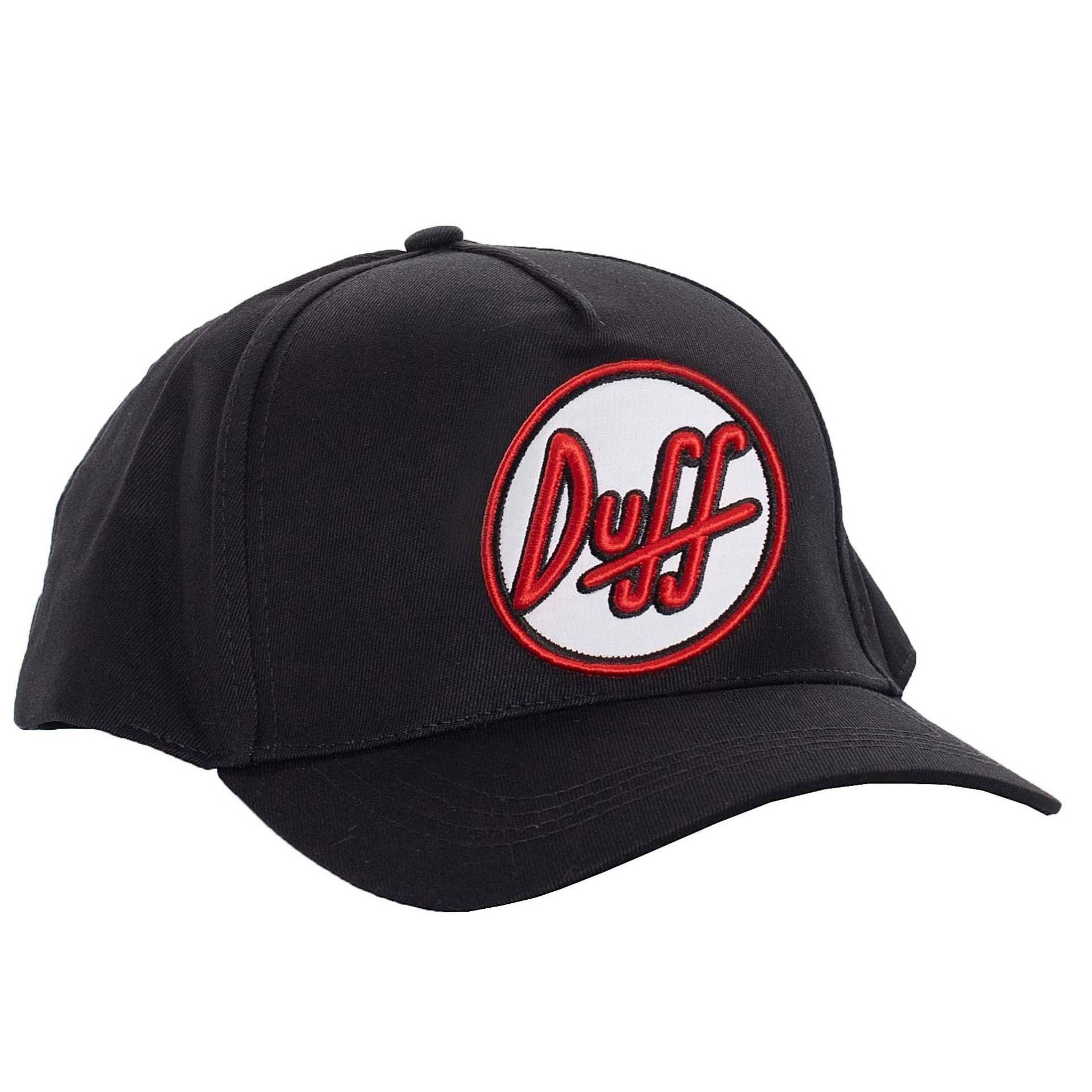 Duff Baseballmütze Damen Schwarz ONE SIZE von SIMPSONS