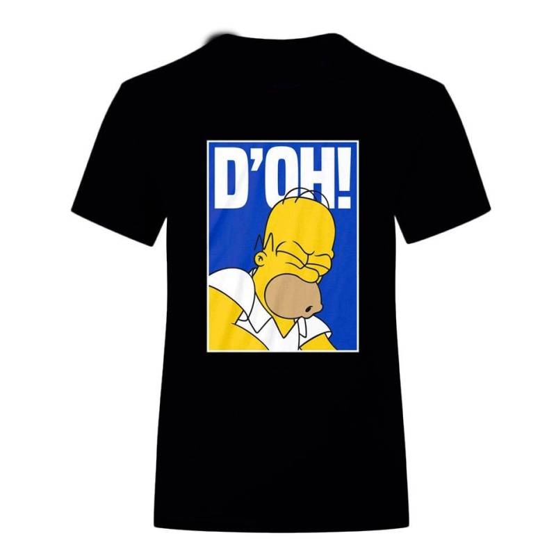 T-shirt Damen Schwarz L von SIMPSONS