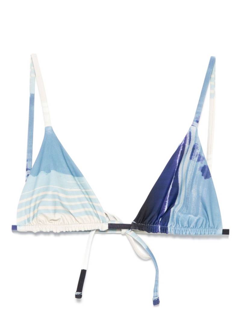 SIR. Sunview bikini top - Blue von SIR.