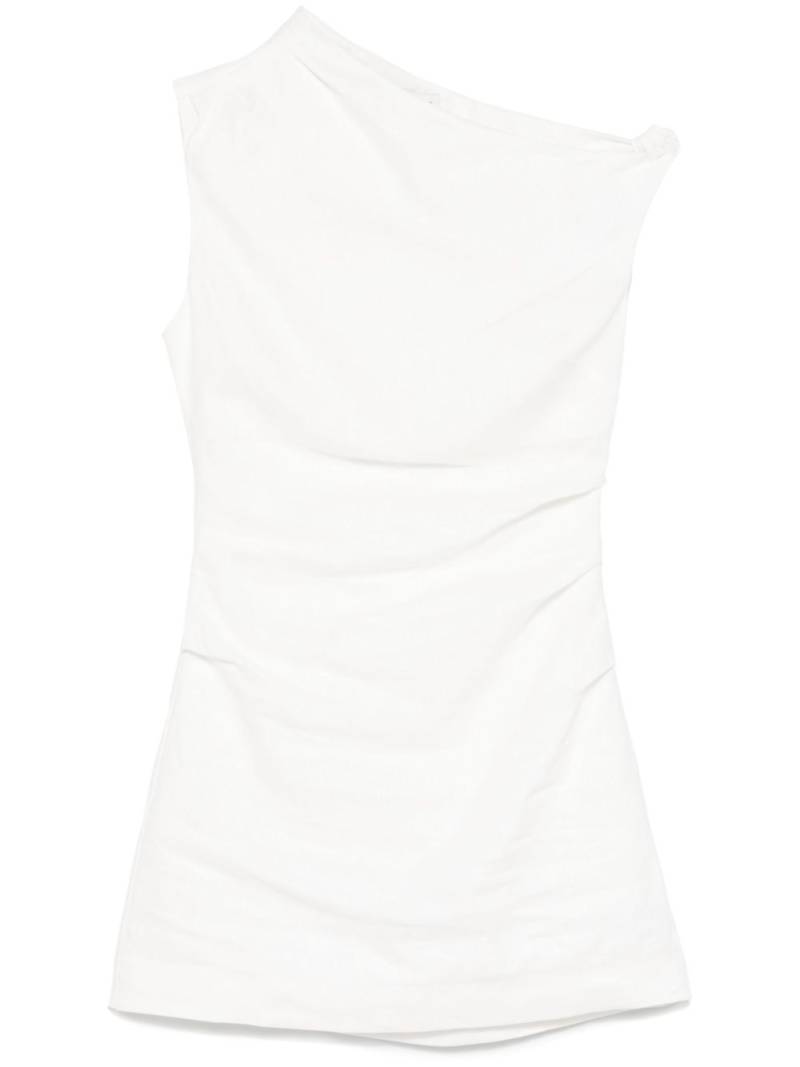 SIR. Tamara Knot mini dress - White von SIR.