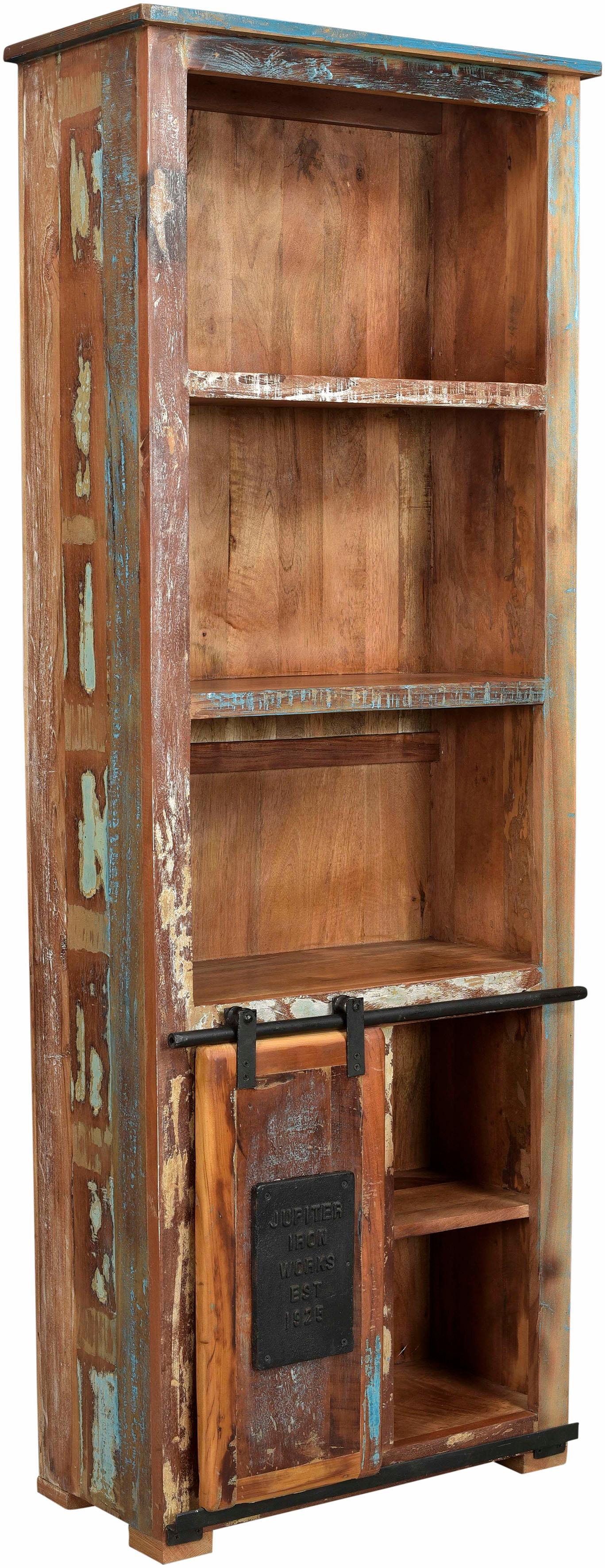 SIT Bücherregal »Jupiter«, aus recyceltem Altholz, Höhe 180 cm, Shabby Chic, Vintage SIT Bücherregal »Jupiter«, aus recyceltem Altholz, Höhe 180 cm, Shabby Chic, Vintage von SIT