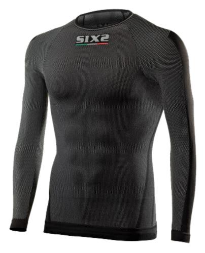 SIXS Langarm Funktionsshirt TS2 - schwarz (Grösse: XS/S) von SIXS