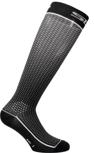 SIXS Lange Socken LONG2 - schwarz (Grösse: 36/39) von SIXS