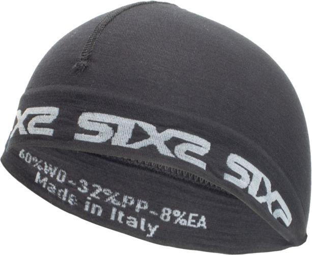 SIXS Unterhelmmütze SCX Merino - schwarz (Grösse: 00) von SIXS