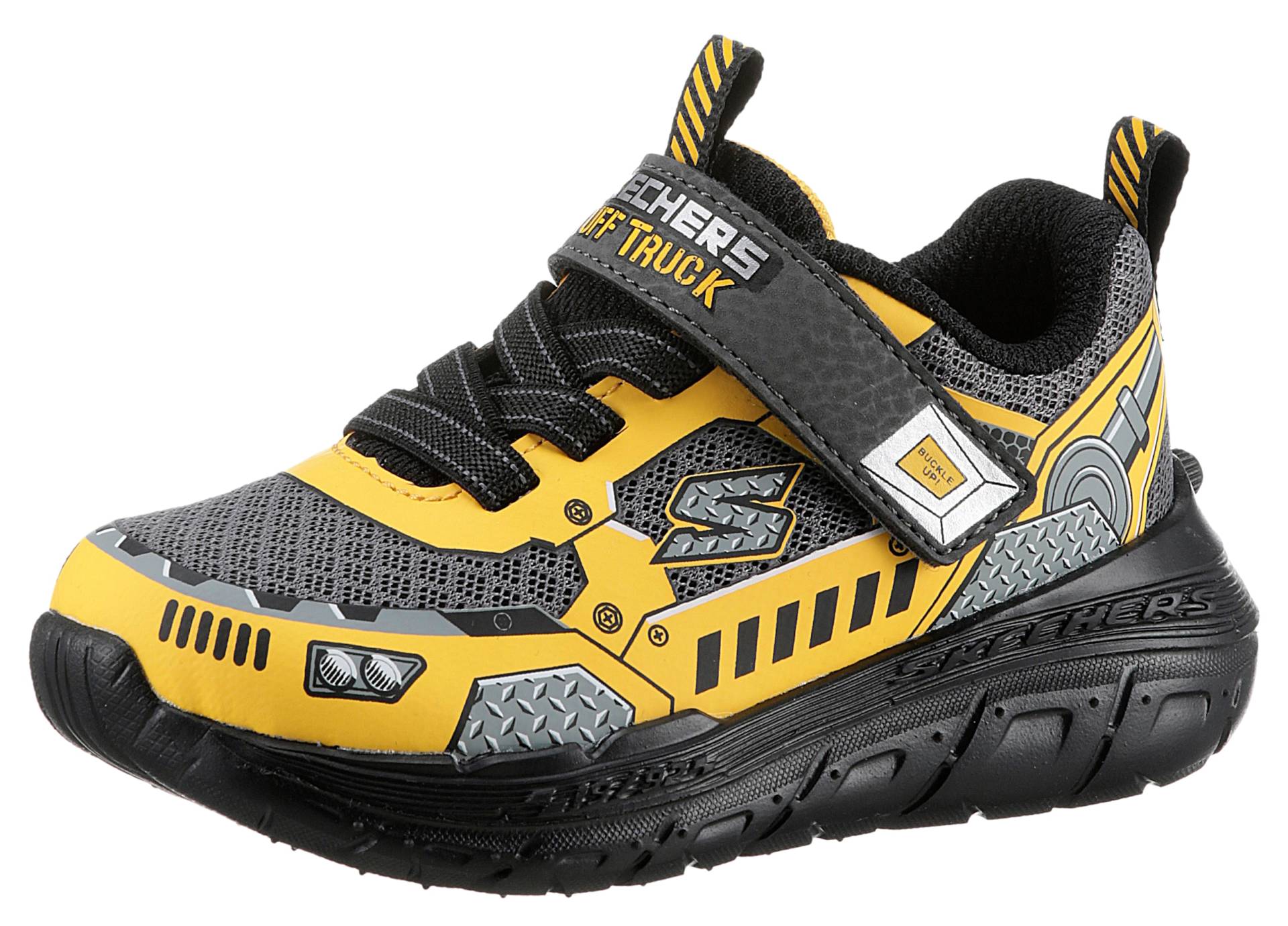 Skechers Kids Lauflernschuh »SKECH TRACKS«, Klettschuh, Sneaker, Kindergarten Schuh mit vielen coolen Prints von SKECHERS Kids