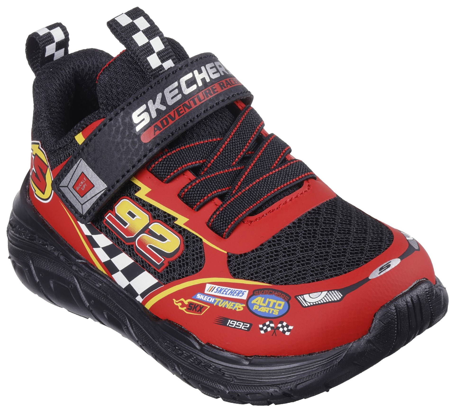 Skechers Lauflernschuh »SKECH TRACKS«, Klettschuh, Sneaker, Kindergarten Schuh mit vielen coolen Prints Skechers Lauflernschuh »SKECH TRACKS«, Klettschuh, Sneaker, Kindergarten Schuh mit vielen coolen Prints von Skechers