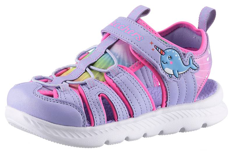 Skechers Kids Sandale »C-FLEX SANDAL 2.0-DAZZLING EX«, Sommerschuh, Klettschuh, Sandalette, mit praktischem Klettverschluss von SKECHERS Kids