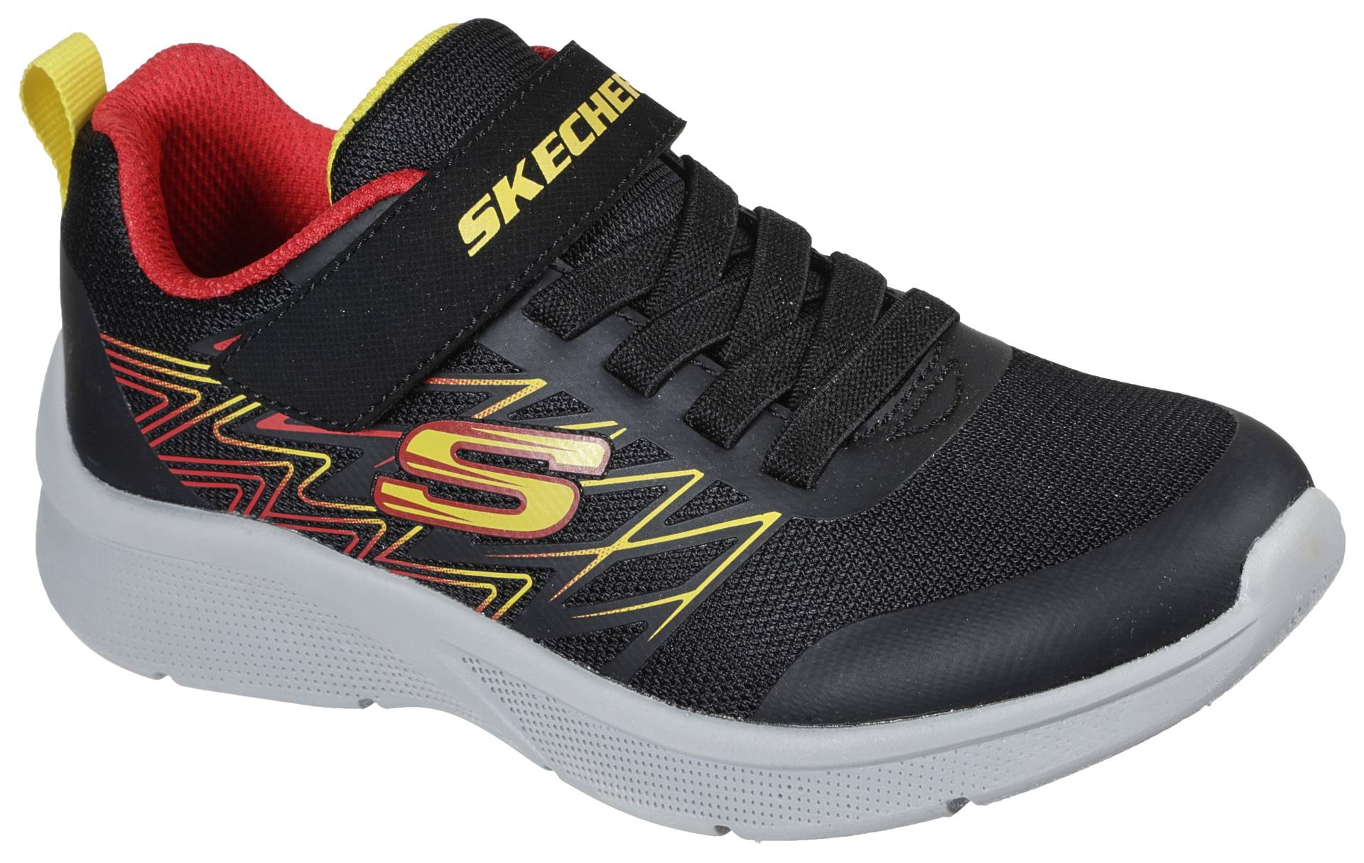 Skechers Kids Sneaker »MICROSPEC«, mit Kontrastbesatz, Freizeitschuh, Halbschuh, Schnürschuh von SKECHERS Kids