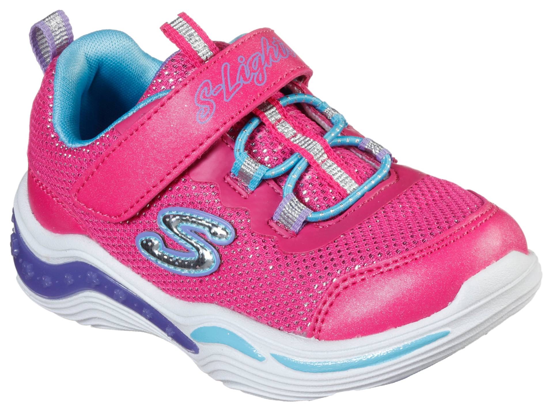 Skechers Kids Sneaker »POWER PETALS«, mit praktischem Klettverschluss, Freizeitschuh, Halbschuh, Schnürschuh von SKECHERS Kids