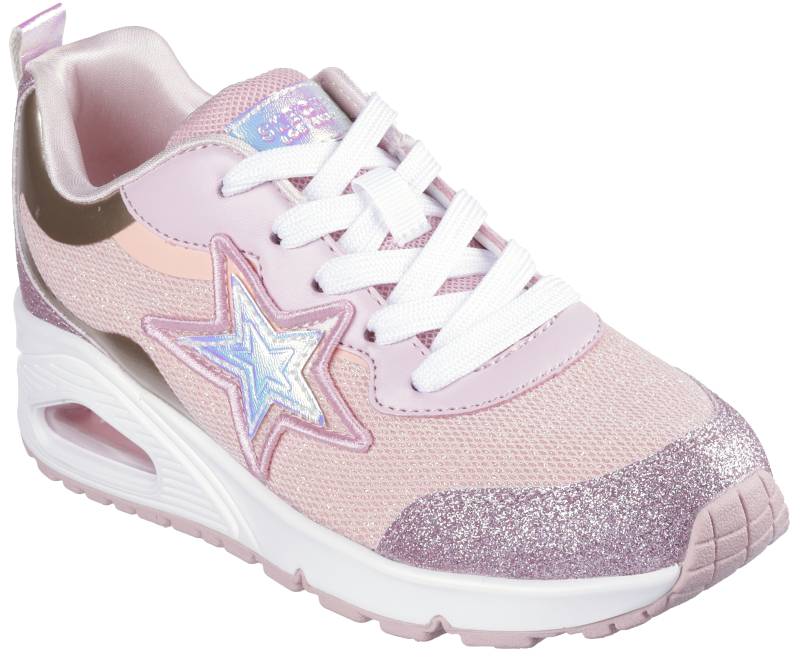 Skechers Sneaker »UNO-STARRY VIBE«, mit funkelnden Glitzerdetails, Freizeitschuh, Halbschuh, Schnürschuh von Skechers