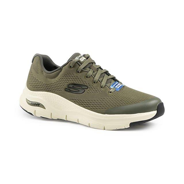 Skechers - Arch-fit-46, für Herren, Khaki, Größe 46 von Skechers