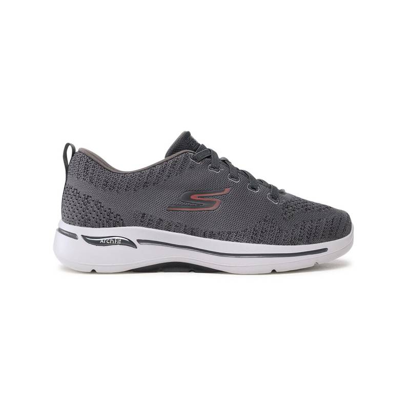 Sneakers, Low Top Herren Dunkelgrau 43 von SKECHERS