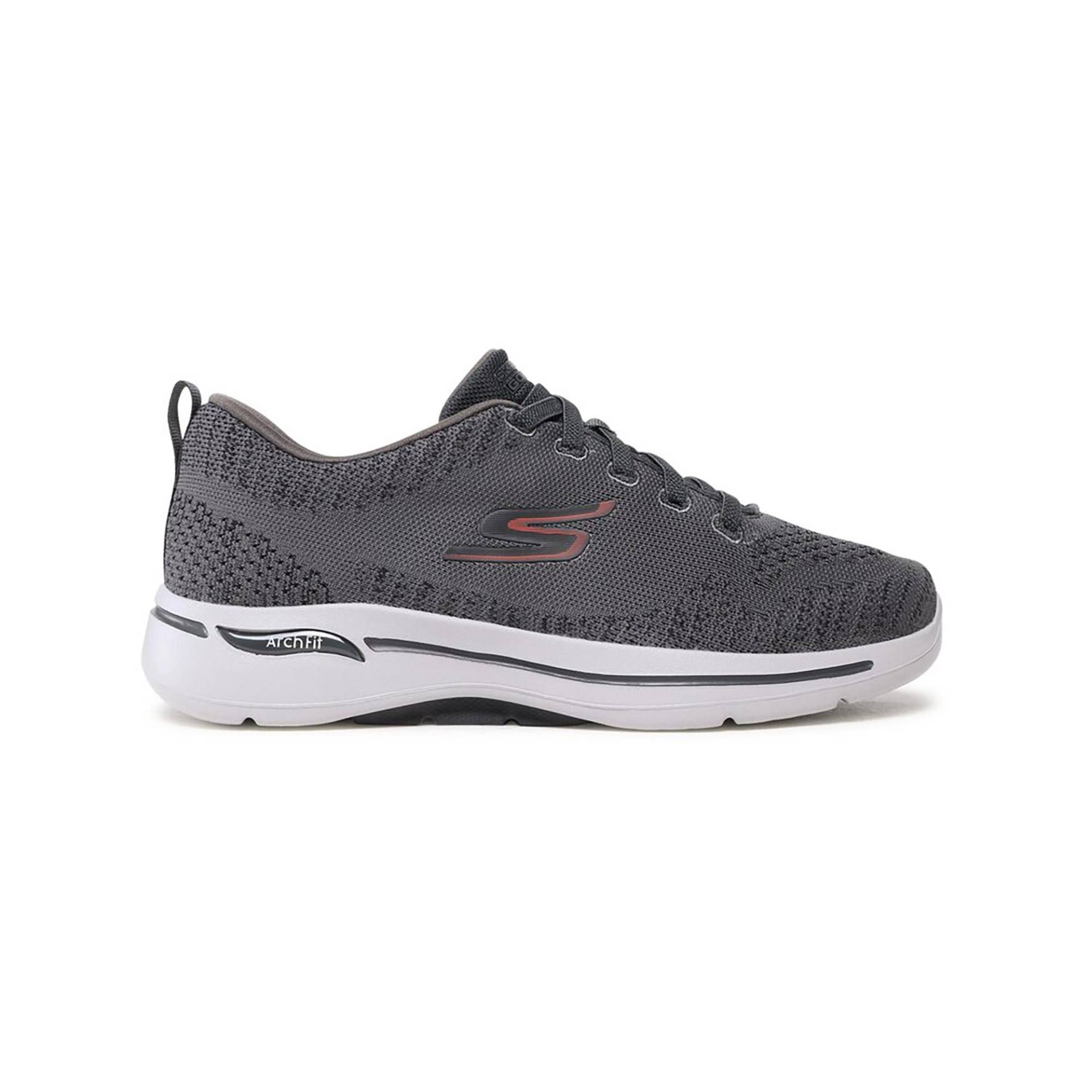 Sneakers, Low Top Herren Dunkelgrau 45 von SKECHERS