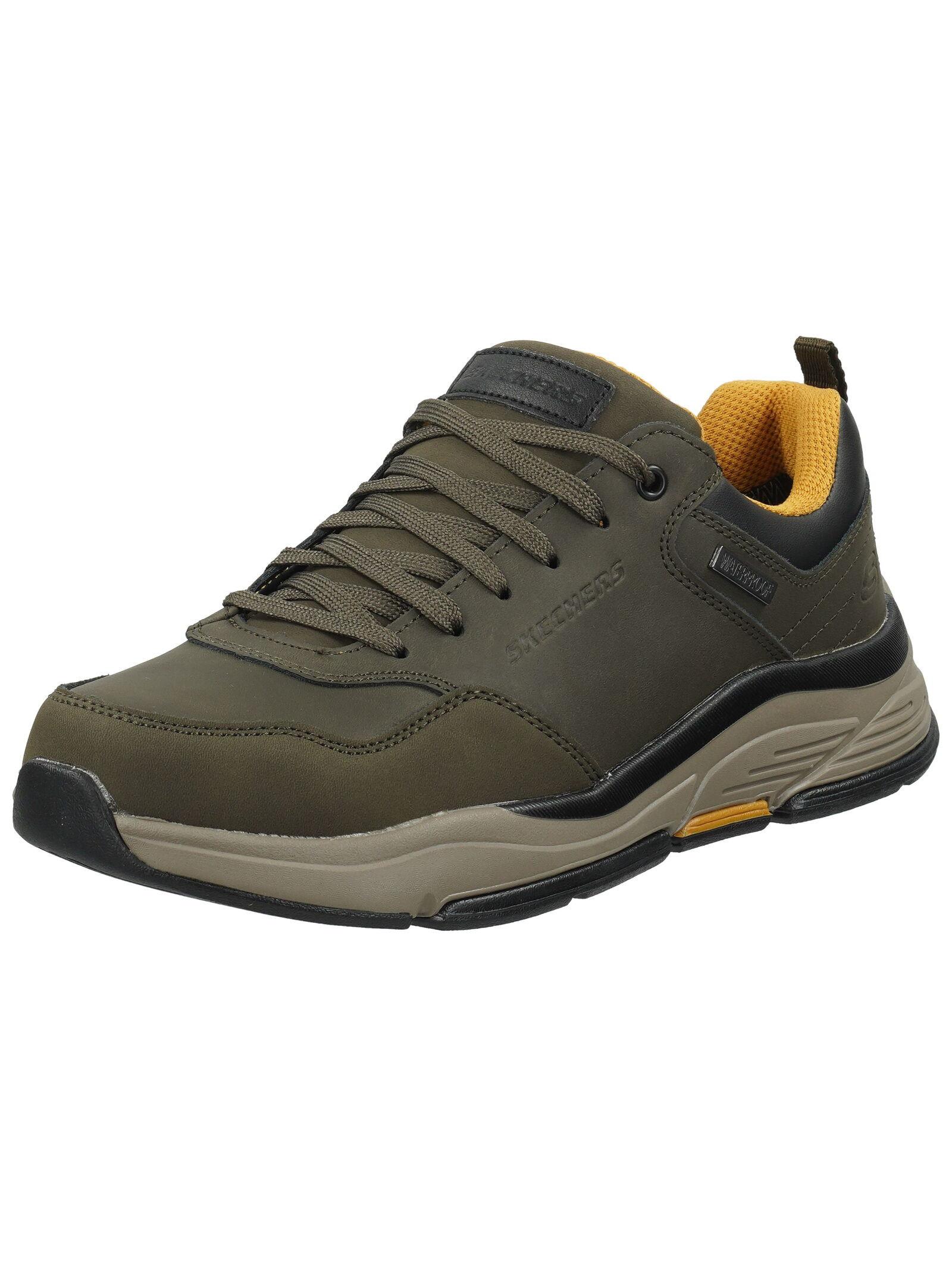 Halbschuhe 210021 Herren Olivegrün 44 von SKECHERS