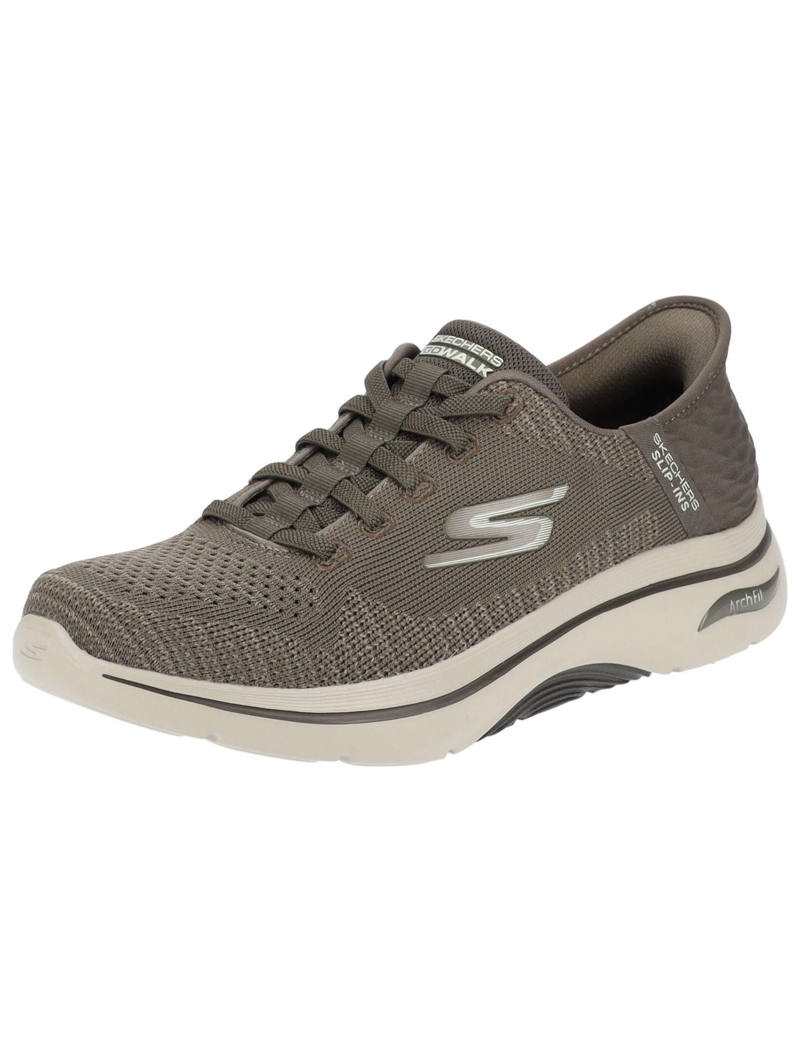 Sneaker 216601 Herren Grau 42 von SKECHERS