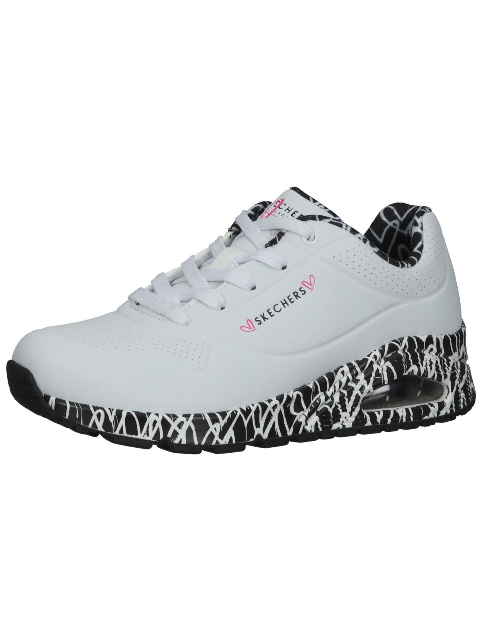 Sneaker Damen Weiss Bedruckt 36 von SKECHERS