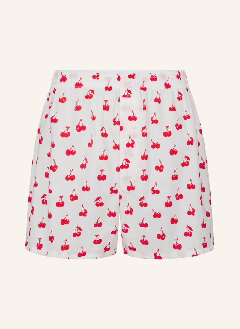 Skims Boxershorts Cotton Poplin rot von SKIMS