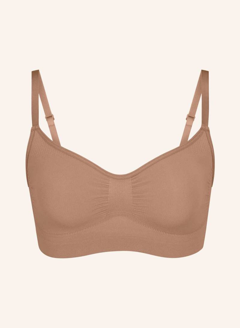 Skims Bustier Seamless Sculpt beige von SKIMS