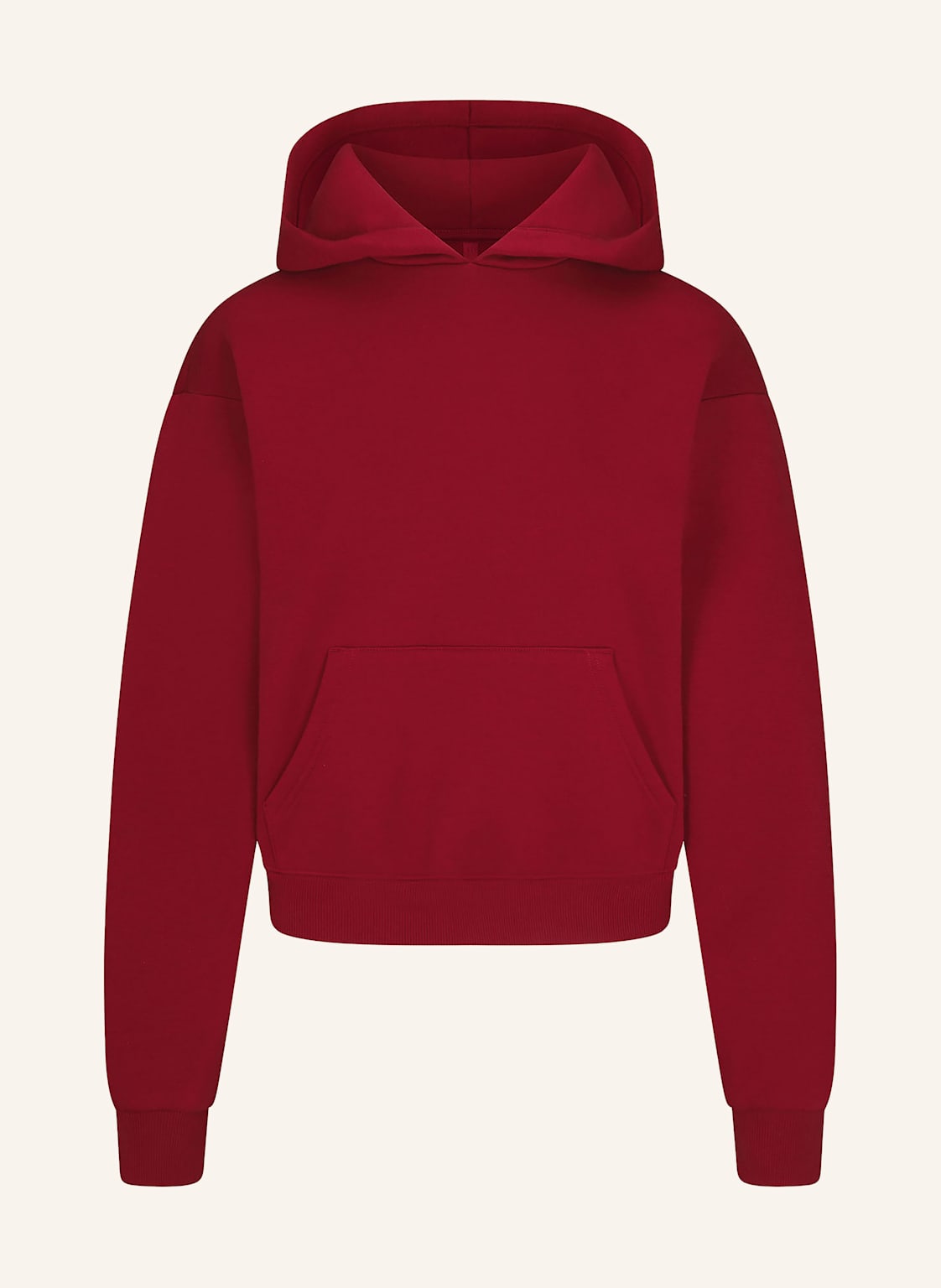 Skims Lounge-Hoodie Cotton Fleece braun von SKIMS