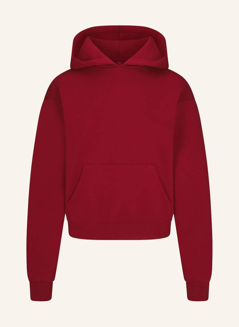 Skims Lounge-Hoodie Cotton Fleece braun von SKIMS