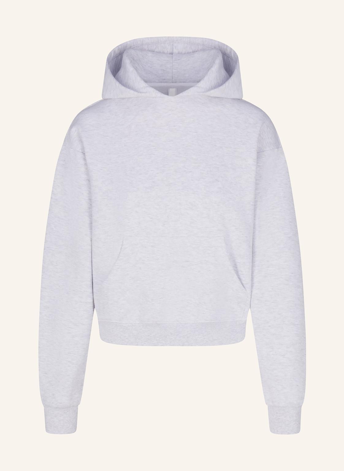 Skims Lounge-Hoodie Cotton Fleece grau von SKIMS