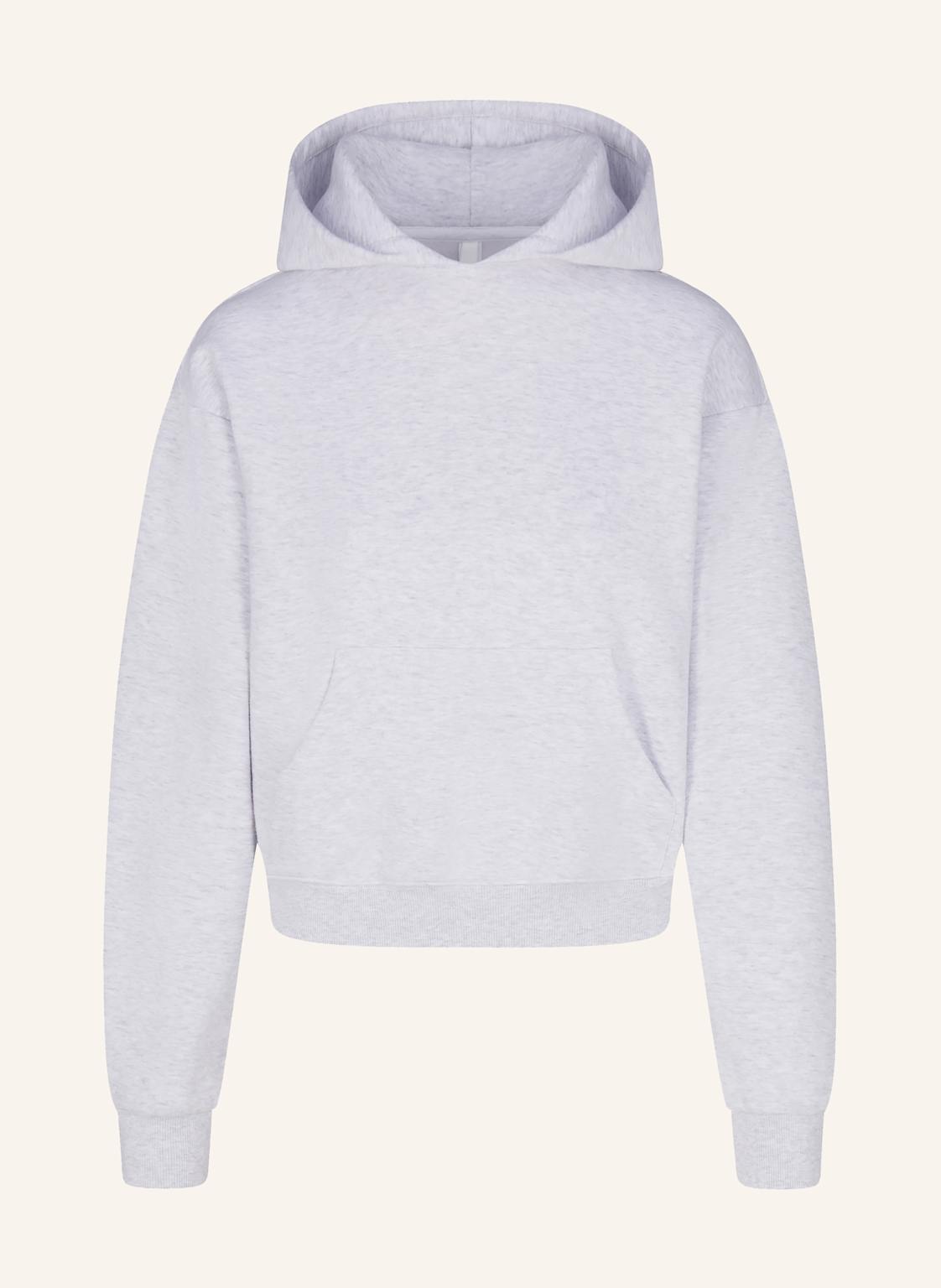 Skims Lounge-Hoodie Cotton-Fleece grau von SKIMS