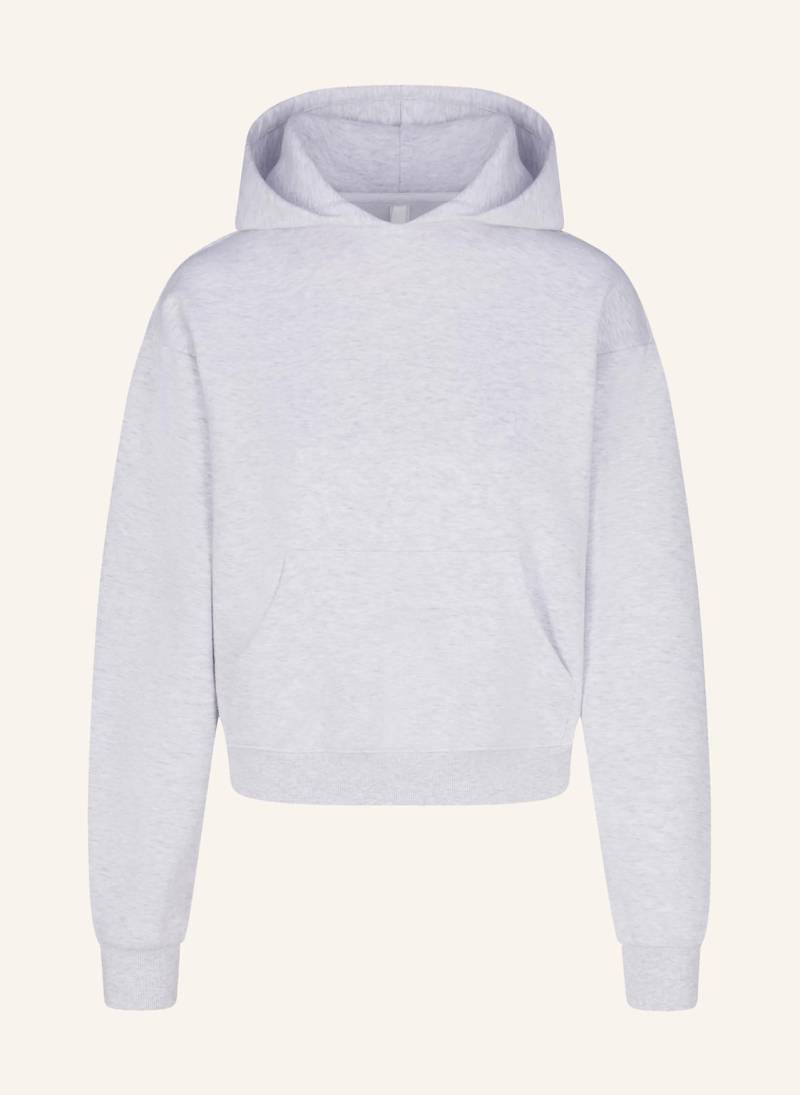 Skims Lounge-Hoodie Cotton-Fleece grau von SKIMS