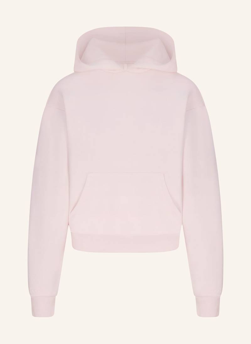 Skims Lounge-Hoodie Cotton-Fleece rosa von SKIMS