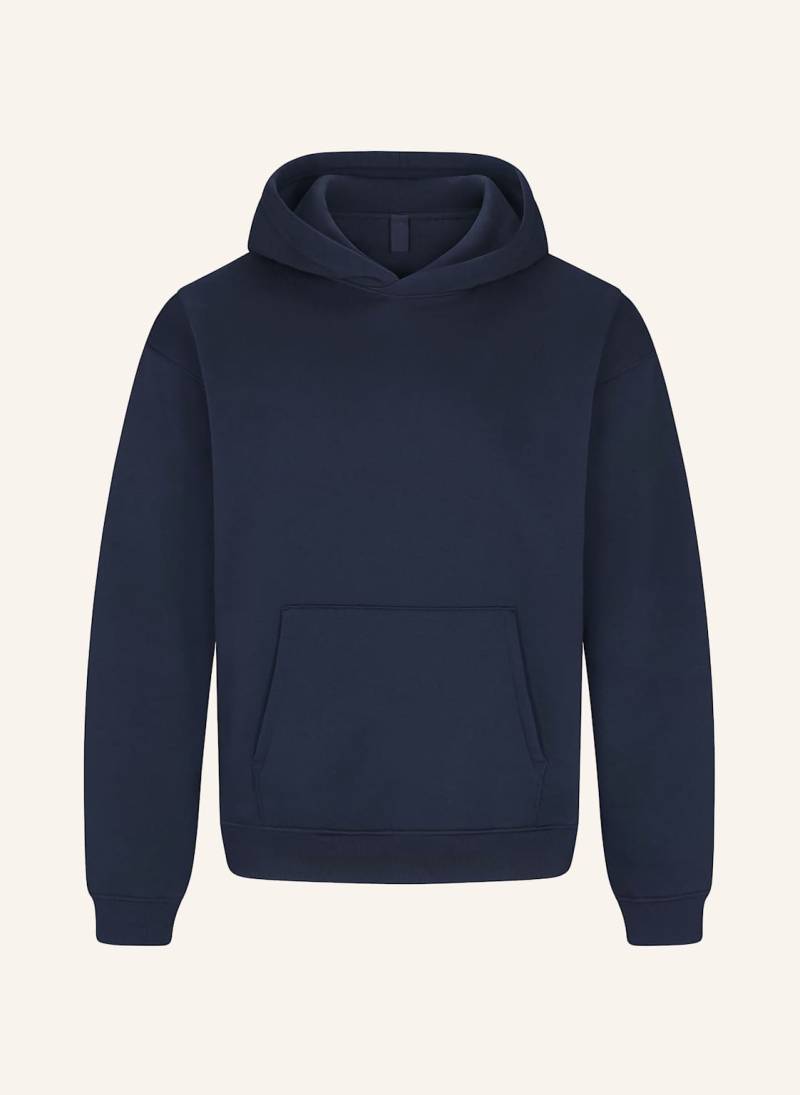 Skims Lounge-Hoodie Fleece Lounge blau von SKIMS