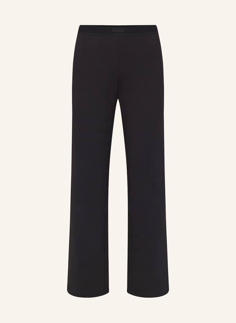 Skims Lounge-Hose Cotton Rib schwarz von SKIMS