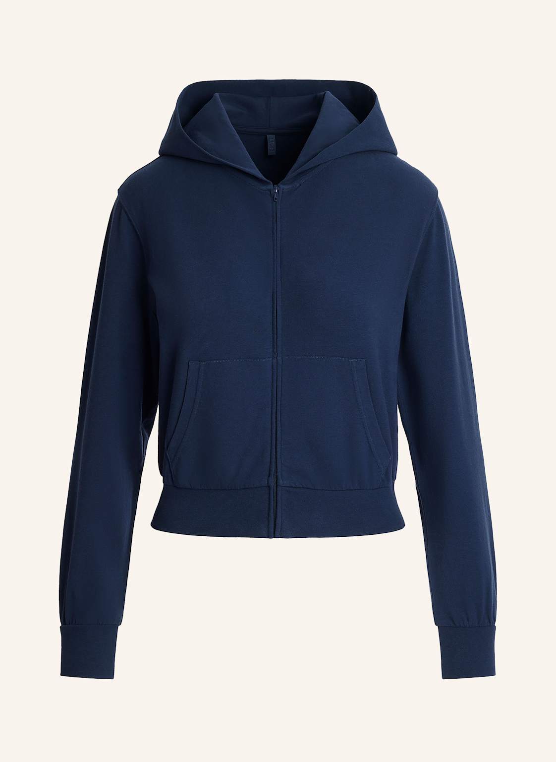 Skims Lounge-Jacke Cotton Jersey blau Skims Lounge-Jacke Cotton Jersey blau von SKIMS