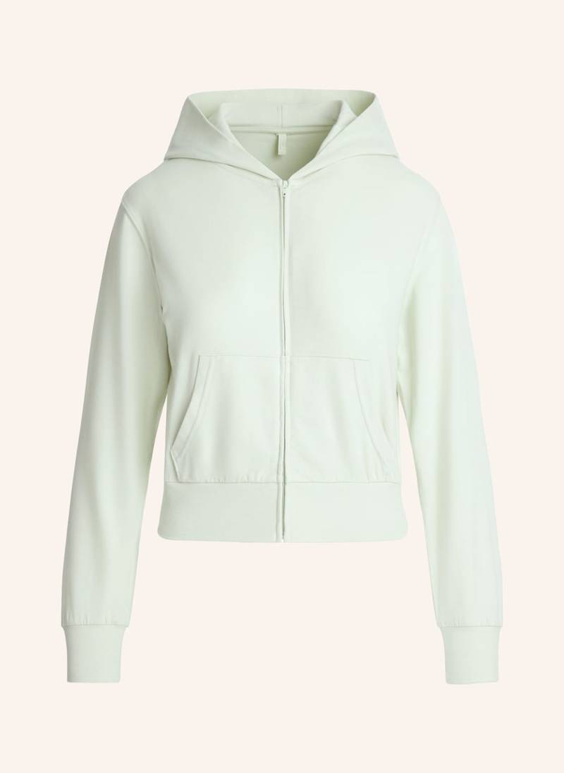 Skims Lounge-Jacke Cotton Jersey gruen von SKIMS
