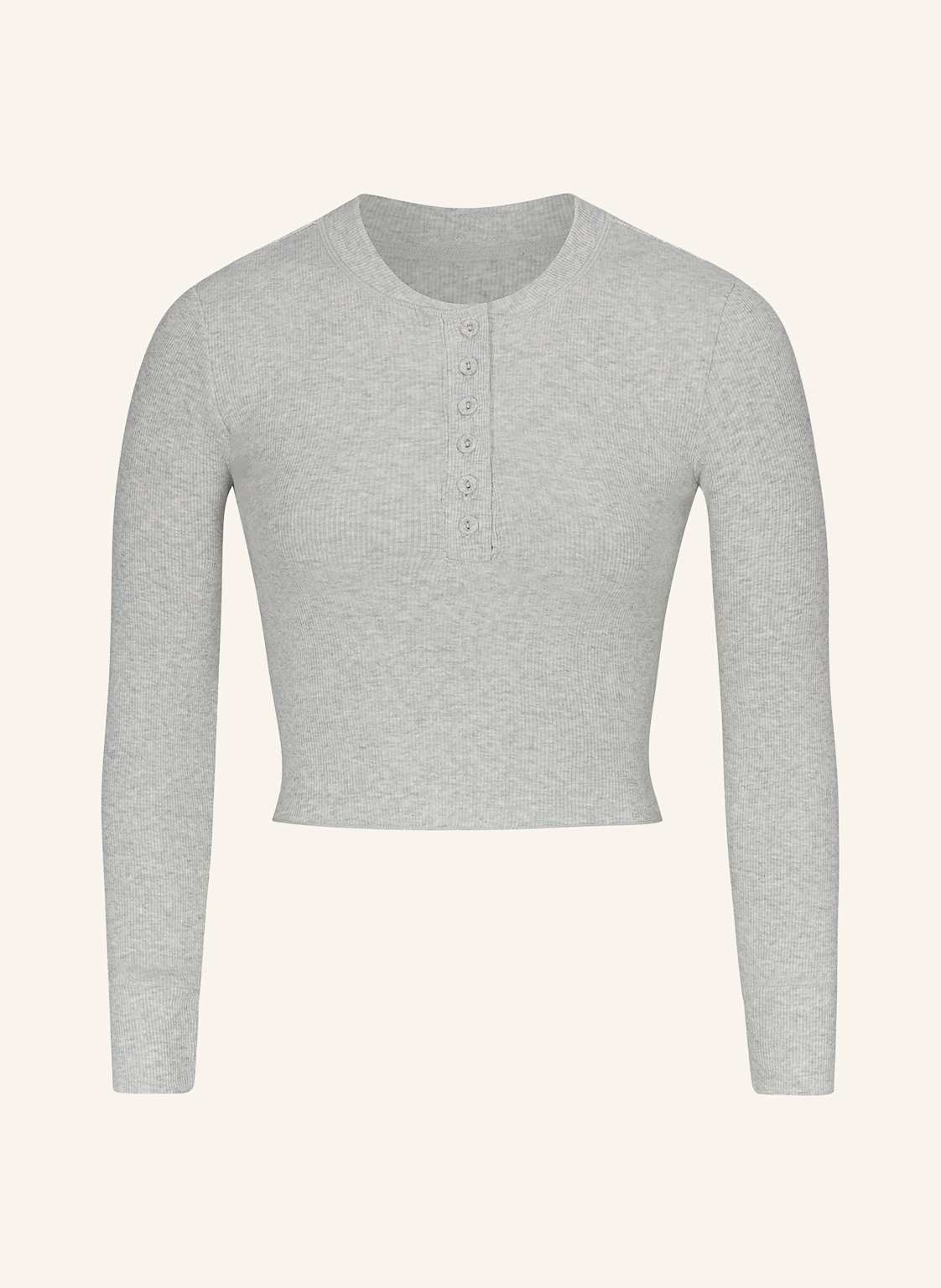 Skims Lounge-Shirt Cotton Rib grau Skims Lounge-Shirt Cotton Rib grau von SKIMS
