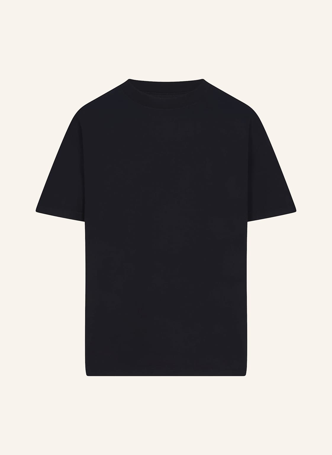 Skims Lounge-Shirt Heavyweight Cotton schwarz von SKIMS