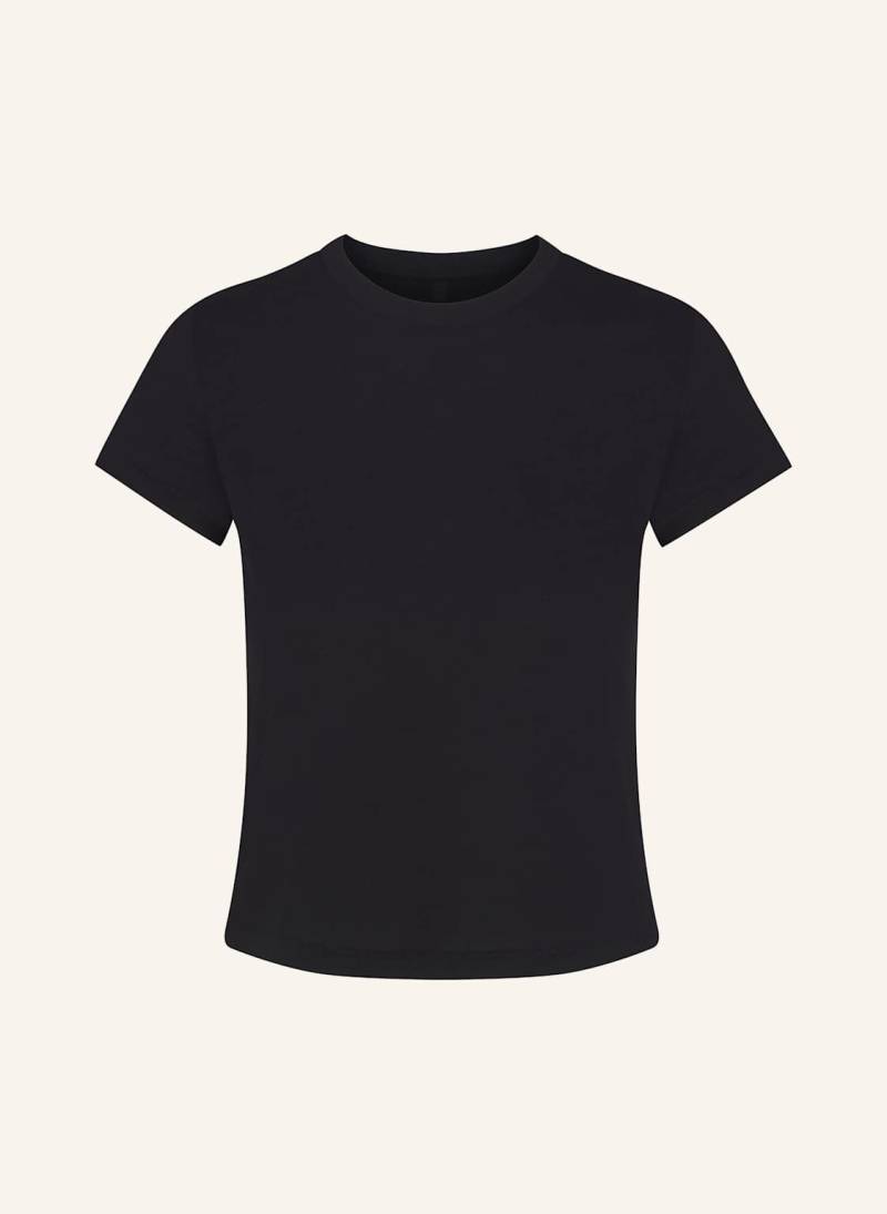 Skims Lounge-Shirt Relaxed Tees schwarz von SKIMS