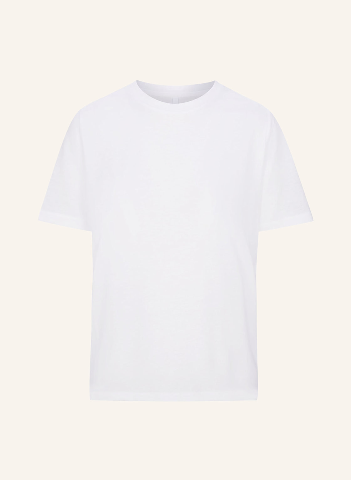 Skims Lounge-Shirt Relaxed Tees weiss von SKIMS