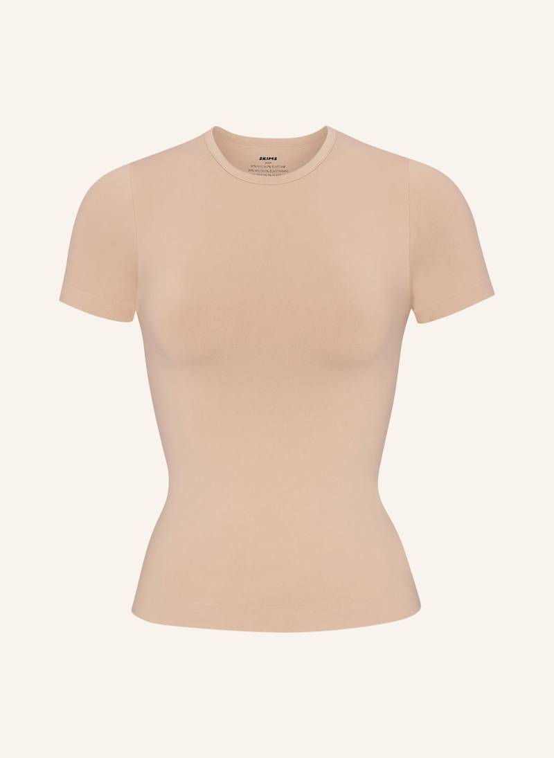 Skims Lounge-Shirt Soft Smoothing Seamless beige von SKIMS