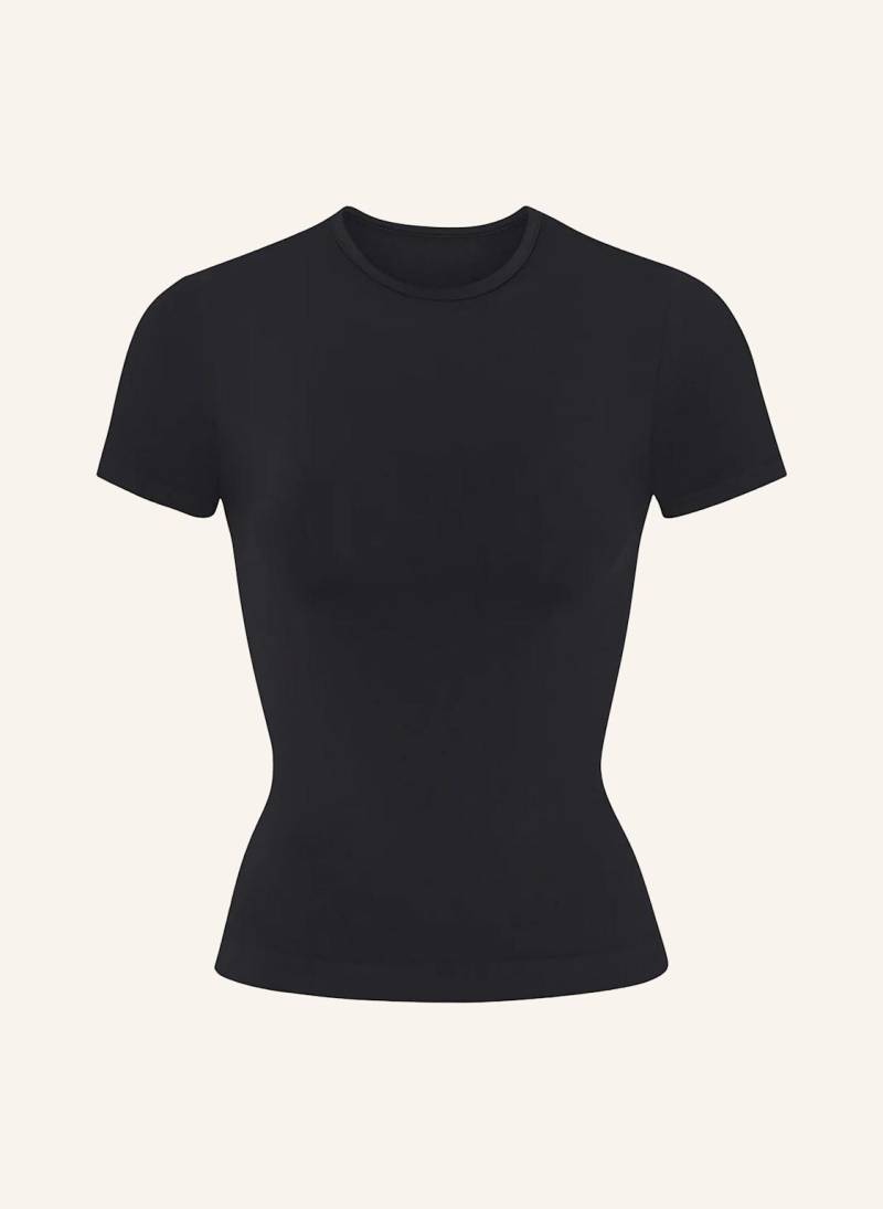 Skims Lounge-Shirt Soft Smoothing Seamless schwarz von SKIMS