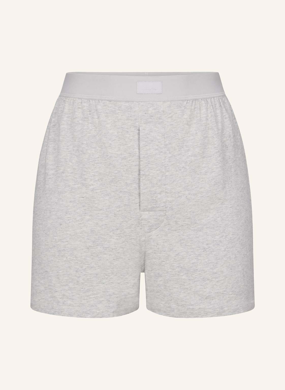 Skims Lounge-Shorts Boyfriend grau von SKIMS