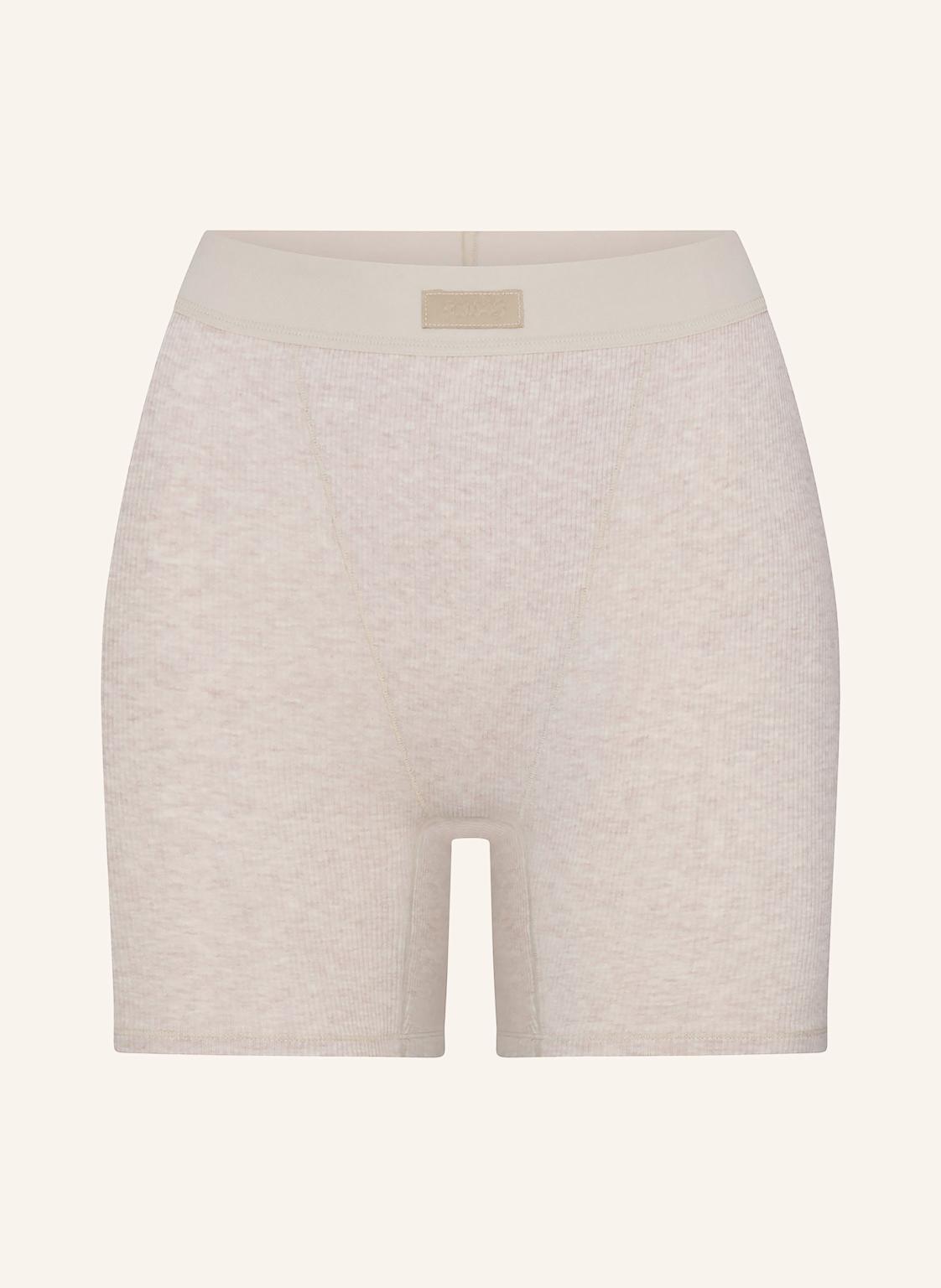 Skims Lounge-Shorts Cotton Rib beige von SKIMS