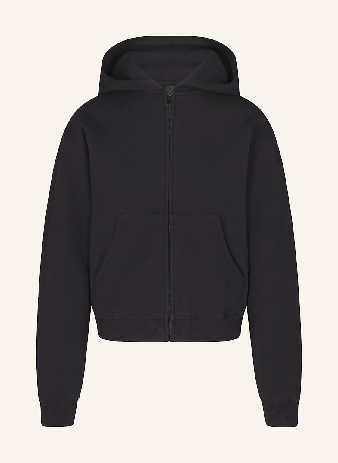 Skims Lounge-Sweatjacke Cotton-Fleece schwarz Skims Lounge-Sweatjacke Cotton-Fleece schwarz von SKIMS