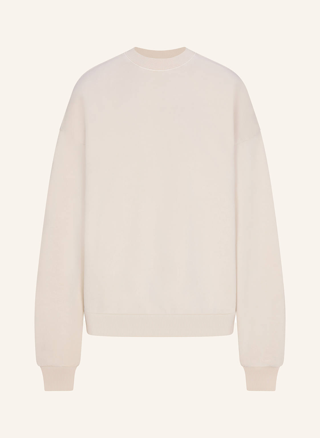 Skims Lounge-Sweatshirt Boyfriend Fleece beige von SKIMS