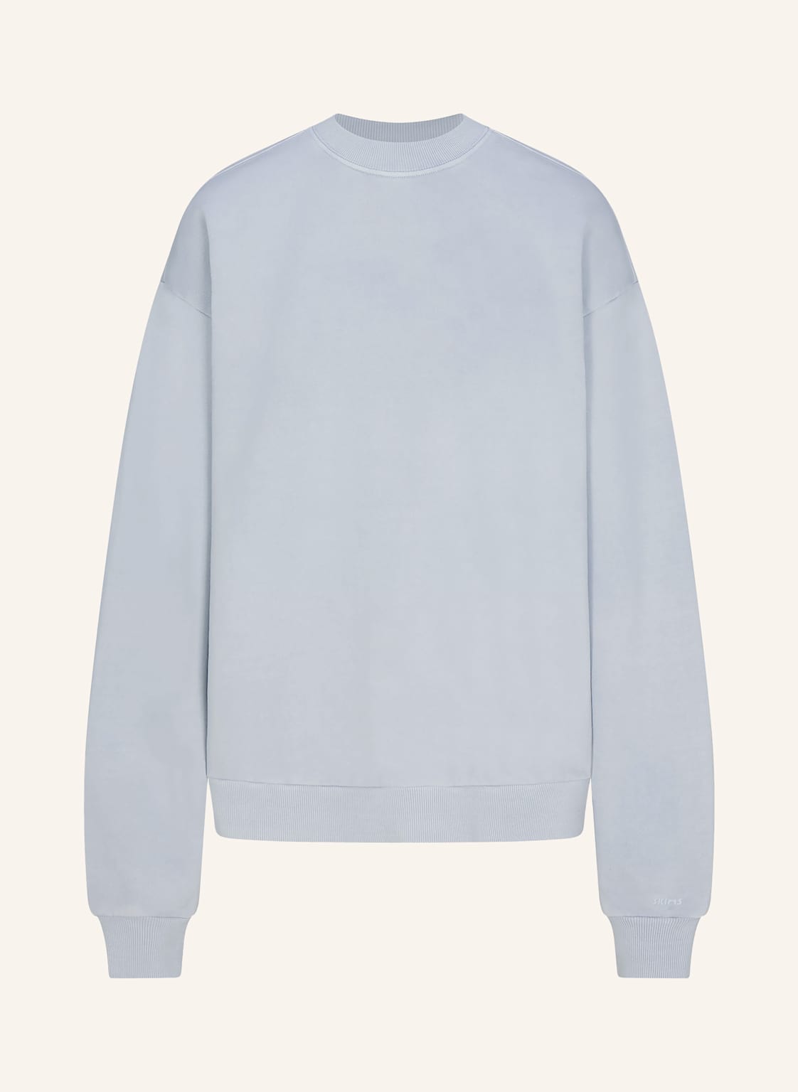 Skims Lounge-Sweatshirt Boyfriend Fleece blau von SKIMS